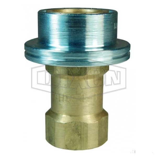 Dixon DQC HS Interchange Steam Female Coupler, 1-11 Nominal, Female BSPP, Brass 8HSBF8-B - main